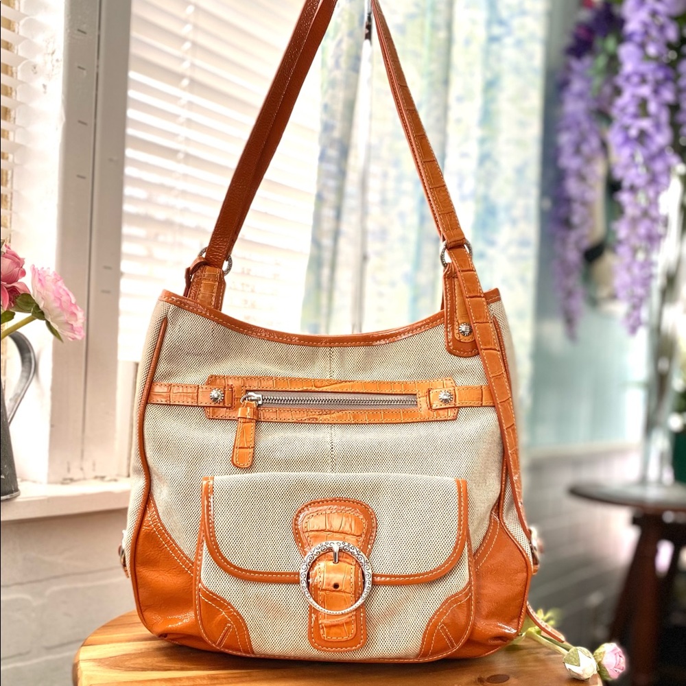 🌟HP🌟 BRIGHTON Vintage Orange Shoulder Bag
